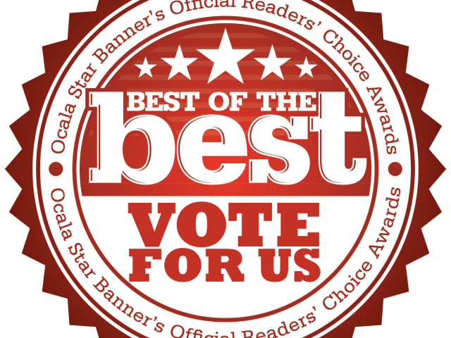Vote for the DDR for Ocala’s BEST OF THE BEST!